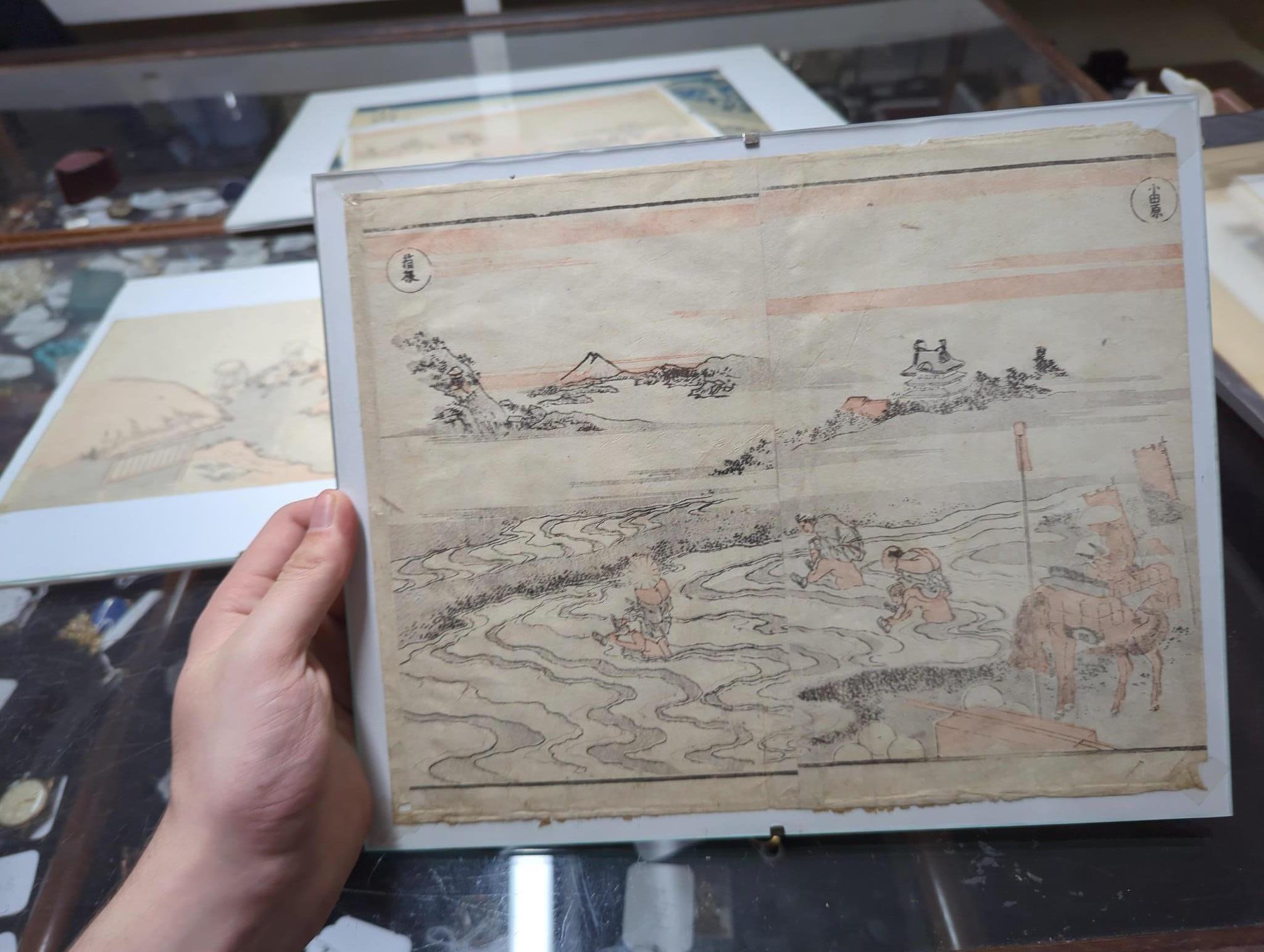 A collection of framed and mounted Japanese prints (approx. 15)